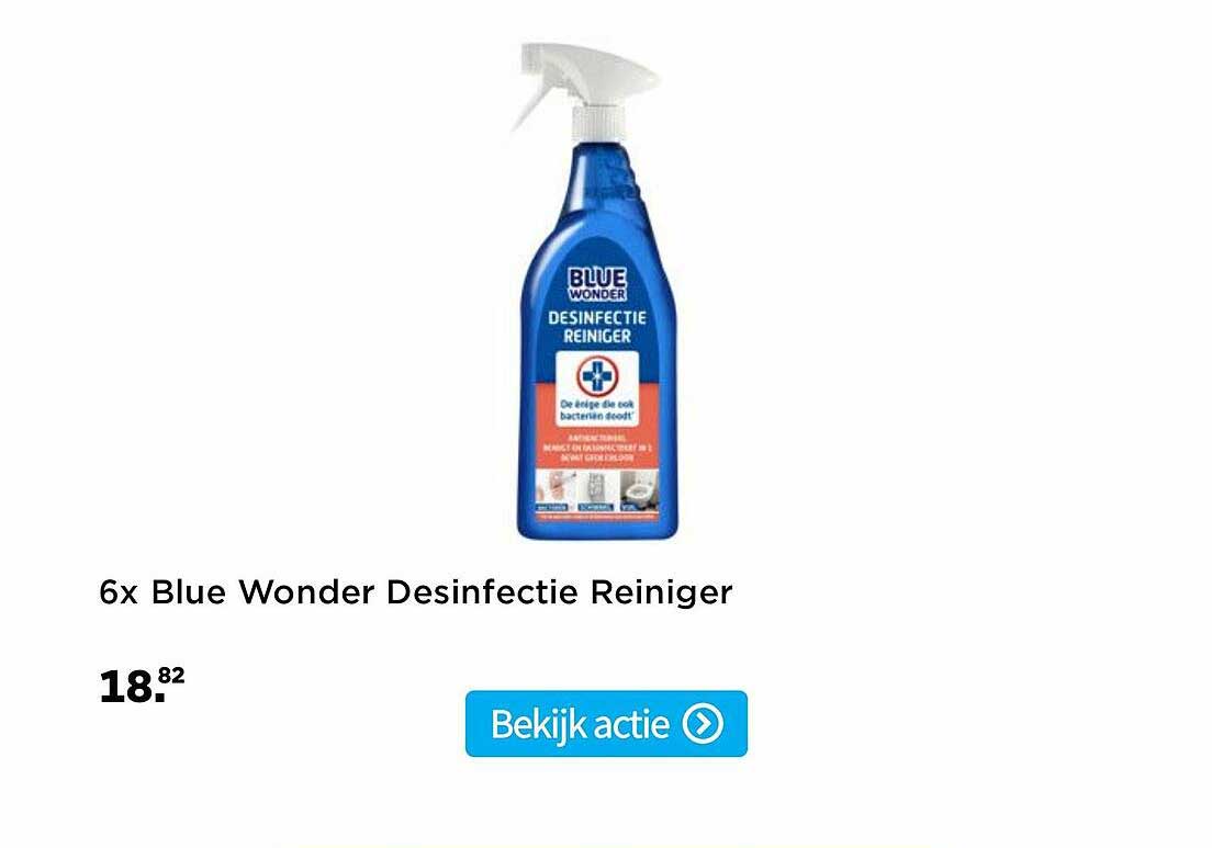 2 X Blue Wonder Duschkabinen-Reiniger Anti Kalk Badreiniger