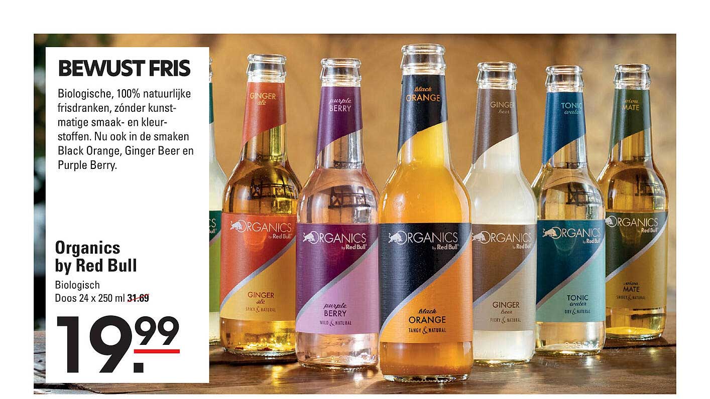Organics By Red Bull Aanbieding bij Sligro - 1Folders.nl
