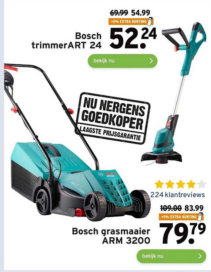 Vind bosch arm 3200 op - april 2026