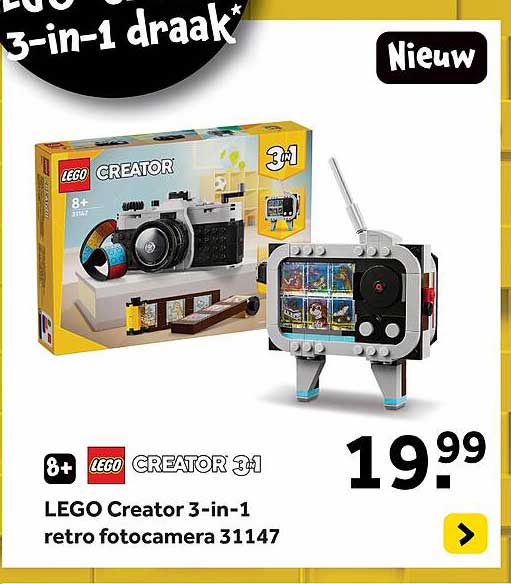 Lego Creator 31147 - Fotocamera Retrò 