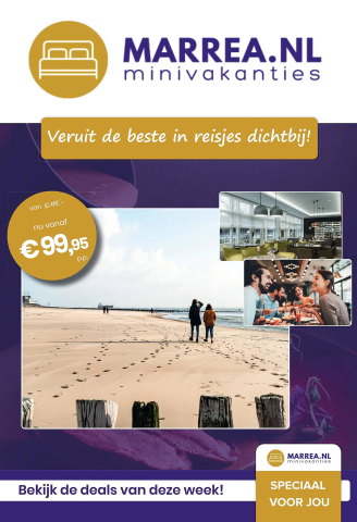 Marrea hotelarrangementen Folder