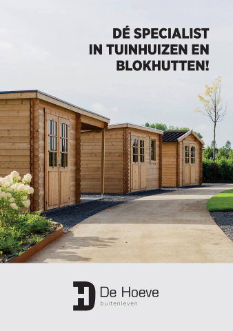 De hoeve buitenleven Folder