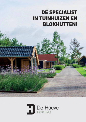 De hoeve buitenleven Folder