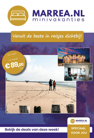 Marrea hotelarrangementen Folder