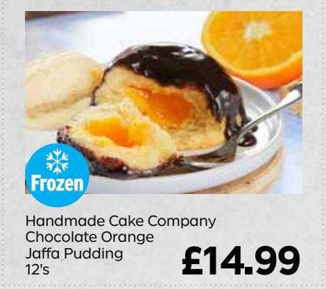 Bestway Handmade Cake Company Chocolate Orange Jaffa Pudding