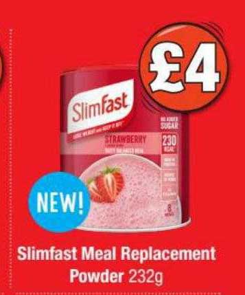 Poundland Slimfast Meal Replacement