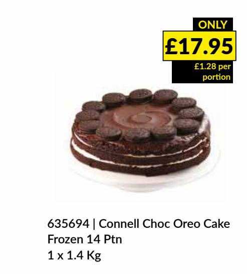 Musgrave MarketPlace Connell Choc Oreo Cake Frozen 14 Ptn