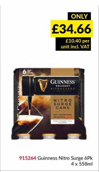 Musgrave MarketPlace Guinness Nitro Surge