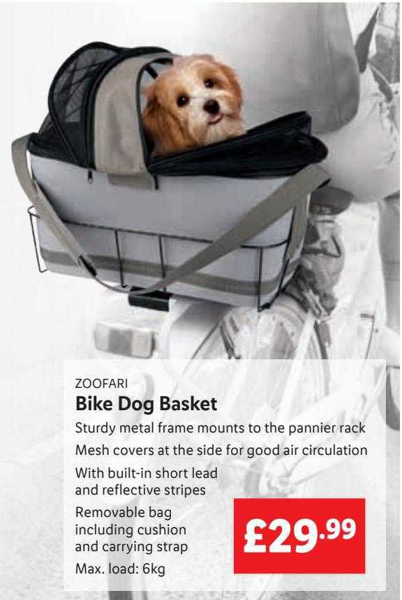 Lidl Zoofari Bike Dog Basket