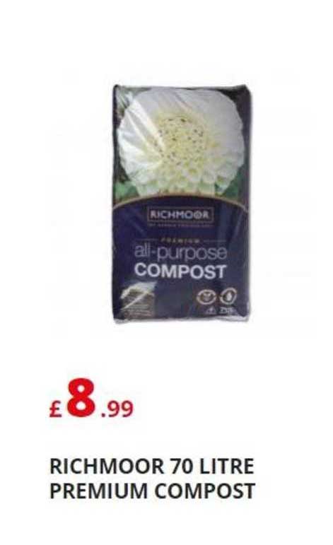 Poundstretcher Richmoor 70 Litre Premium Compost