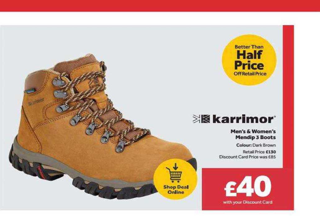 Mendip 3 Boots Offer at GO Outdoors