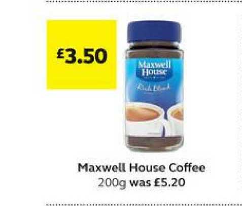 SuperValu Maxwell House Coffee 200g