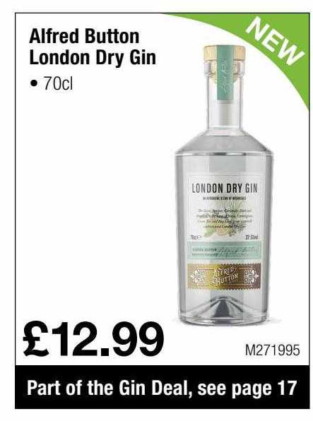 Makro Alfred Button London Dry Gin