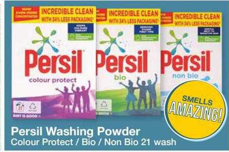 Poundstretcher Persil Washing Powder