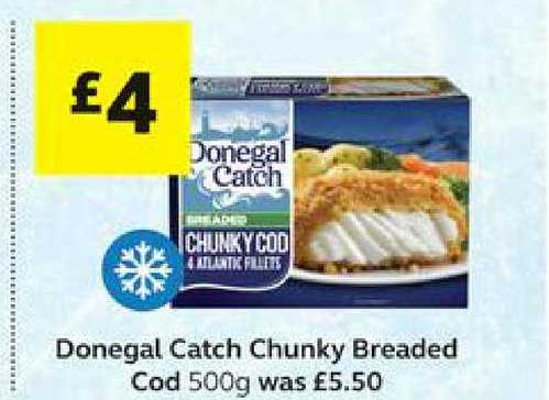 SuperValu Donegal Catch Chunky Breaded Cod