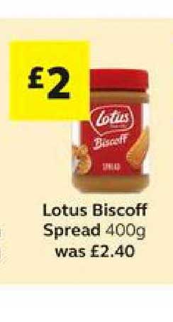 SuperValu Lotus Biscoff Spread