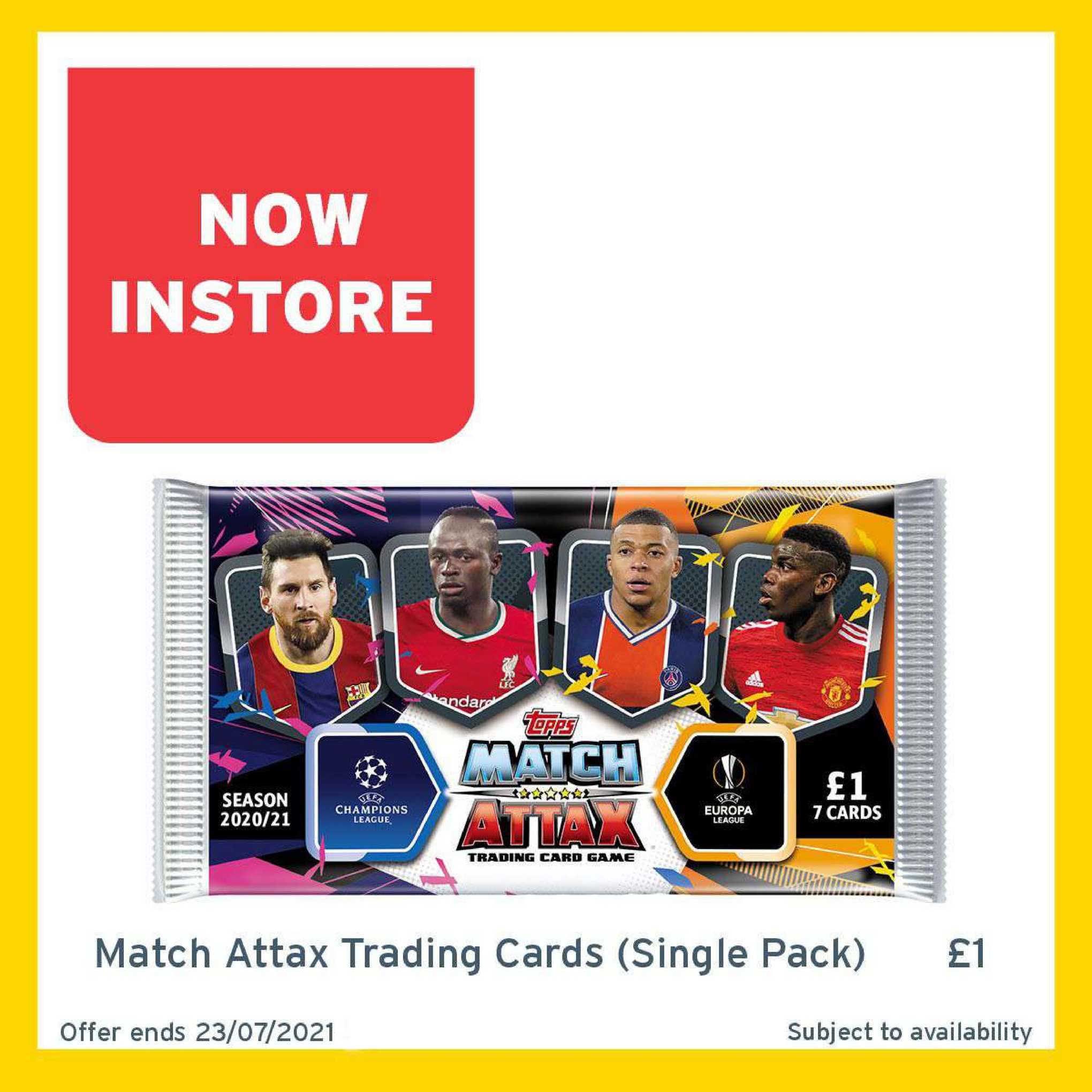 One Stop Match Attax Trading Cards
