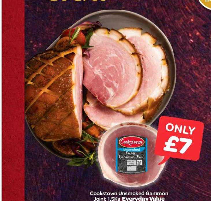 Spar Cookstown Unsmoked Gammon Joint