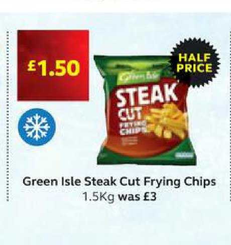 SuperValu Green Isle Steak Cut Frying Chips