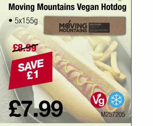Makro Moving Mountains Vegan Hotdog