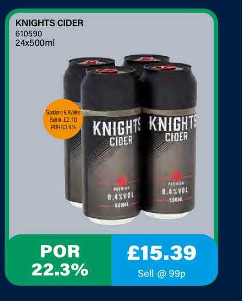 Bestway Knights Cider