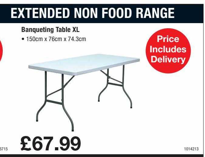 Makro Banqueting Table Xl