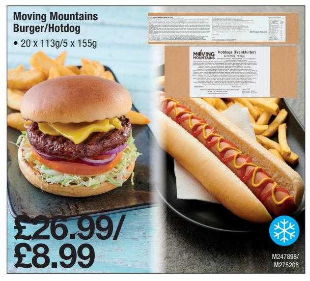 Makro Moving Mountains Burger-hotdog