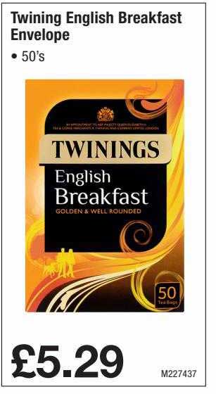 Makro Twining English Breakfast Envelope