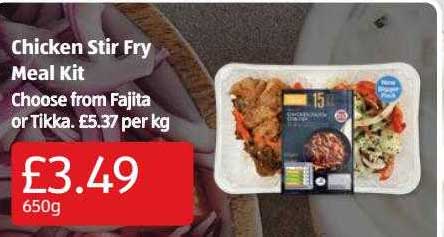 Aldi Chicken Stir Fry Meal Kit