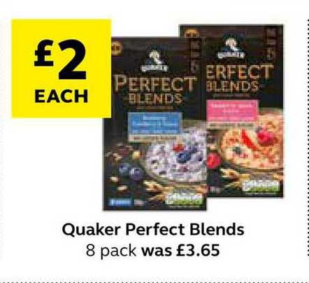 SuperValu Quaker Perfect Blends