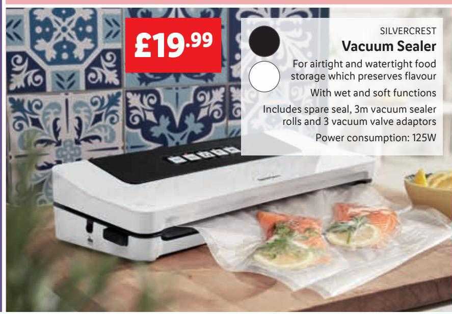 To all UK sous-vide friends - Lidl has started carrying £25 vacuum