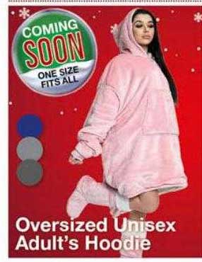 Poundstretcher Oversized Unisex Adult's Hoodie