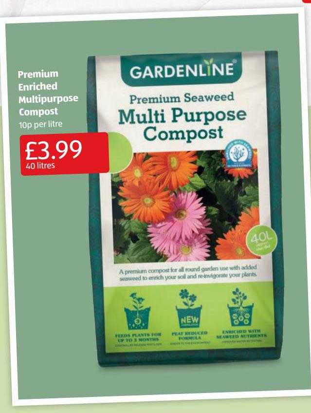 Aldi Premium Enriched Multipurpose Compost