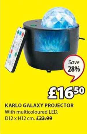 JYSK Karlo Galaxy Projector