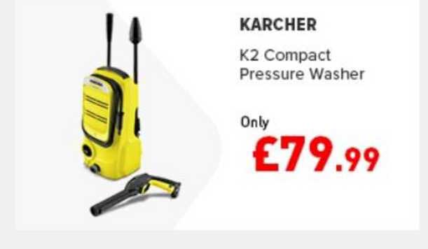 Euro Car Parts Karcher K2 Compact Pressure Washer