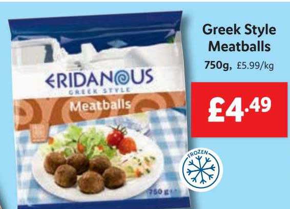 Greek Style Meatballs66309 