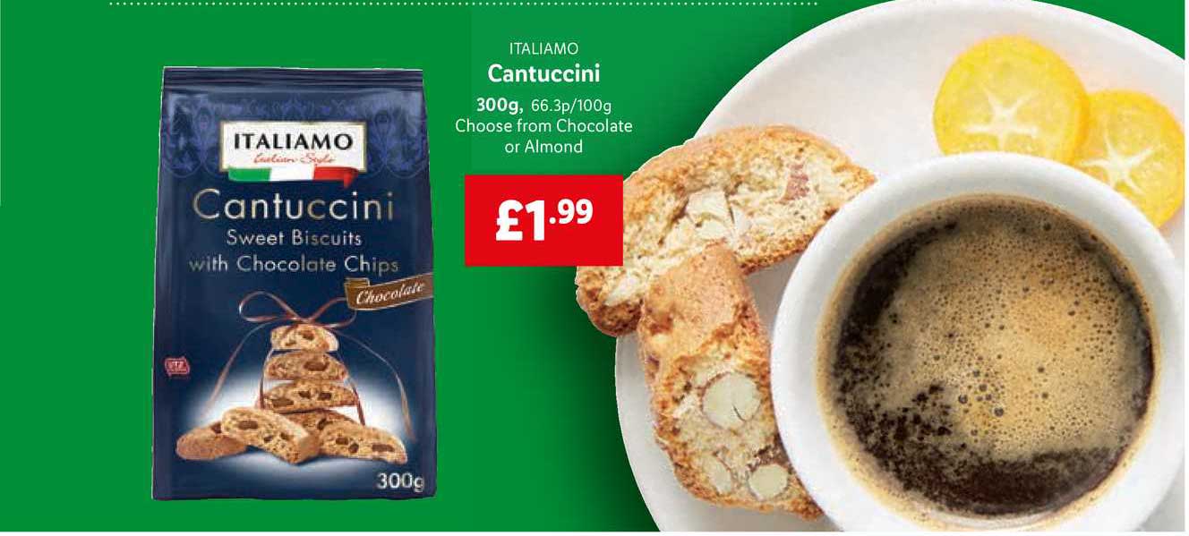 Cantuccini at Offer Lidl Italiamo