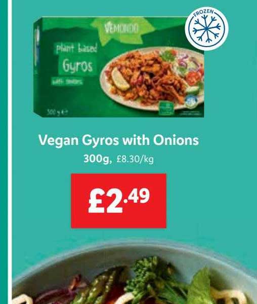 Vegan Gyros With Onions Offer at Lidl