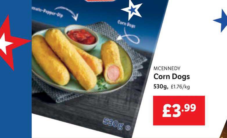 Mcennedy Corn Dogs Offer at Lidl