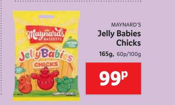 Maynard's Jelly Babies Chicks Offer at Lidl
