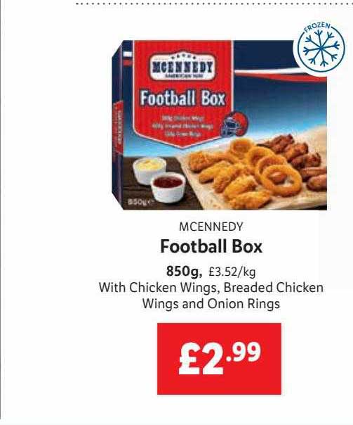 Football Offer Lidl at Box