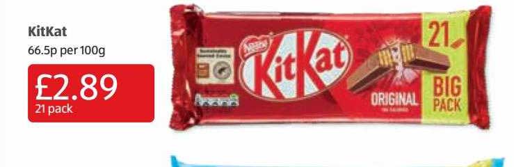 Kitkat Offer at Aldi - 1Offers.co.uk