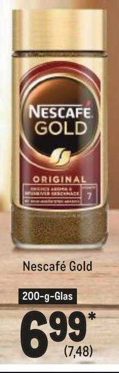 Nescafé Gold Angebot bei METRO