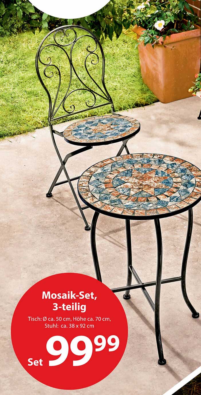 NKD Mosaik-Set, 3-teilig