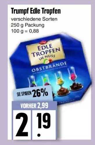 Trumpf Edle Tropfen Angebot bei EDEKA