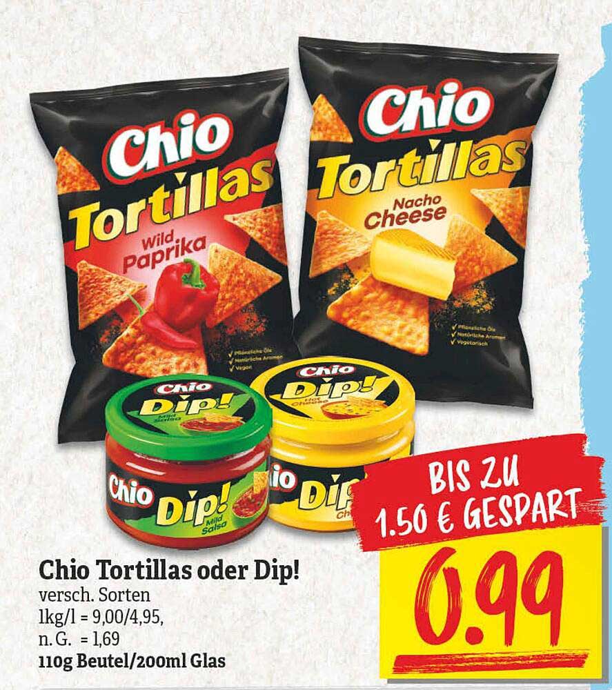 Chio Tortillas Oder Dip! Angebot bei NP Discount - 1Prospekte.de