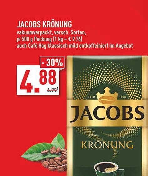Jacobs Krönung Angebot bei Marktkauf - 1Prospekte.de