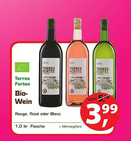 Erdi Biomarkt Terres Fortes Bio-Wein
