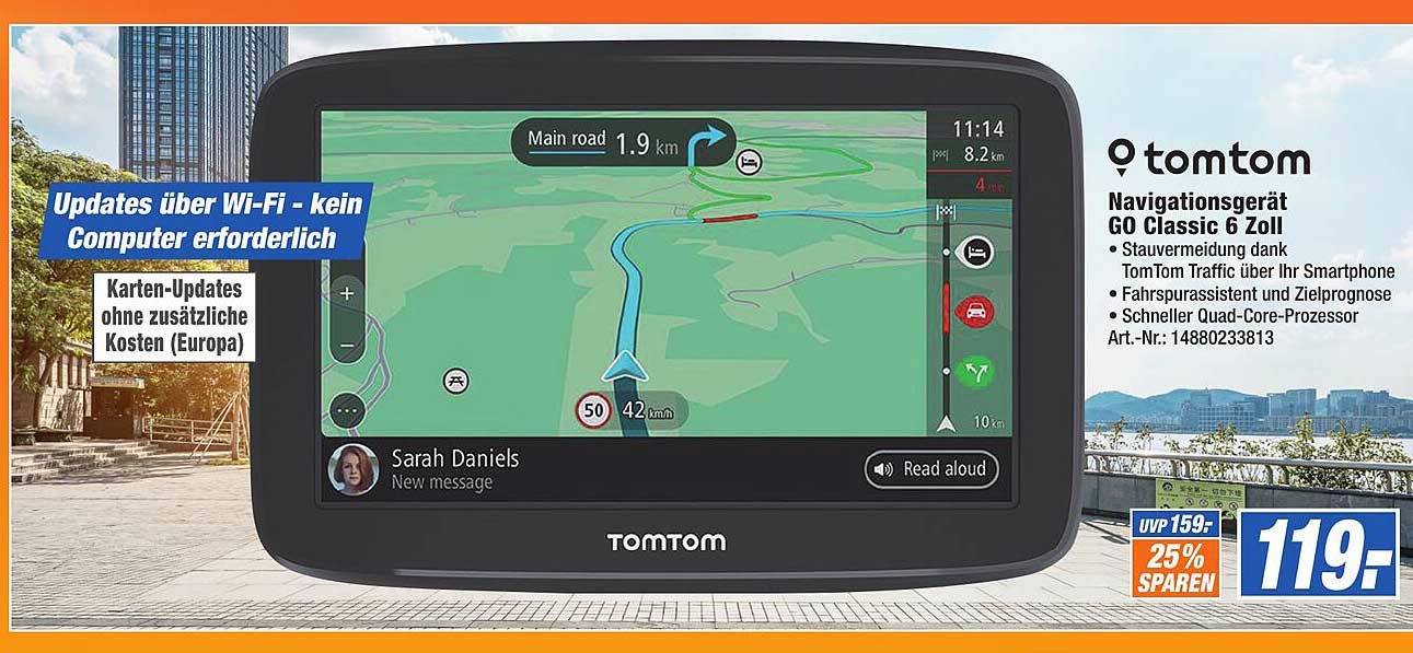 Tomtom Navigationsgerät Go Classic 6 Zoll Angebot bei Expert