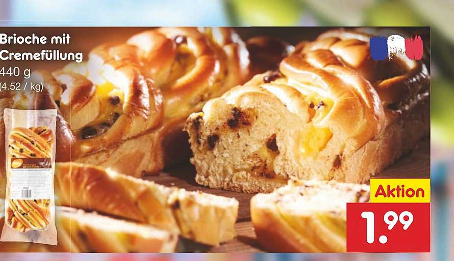 Brioche Mit Cremefüllung Angebot bei Netto Marken-Discount - 1Prospekte.de